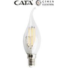 Cata Ct 4062 4W LED Flament Ampul 3200K Günışığı E14 Duy