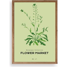 Sinems World Çiçek Ahşap Çerçeveli Tablo