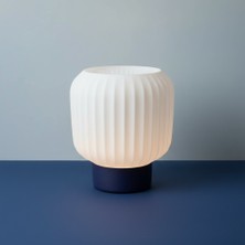 🌙💡 Minimal Opal Masa Lambası – Sakin ve Dengeli Işık | Kabuk Factory Tasarımı