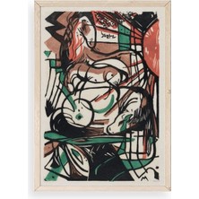 Sinems World Franz Marc Ahşap Çerçeveli Tablo