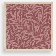 Sinems World Yaprak Ahşap Çerçeveli Tablo