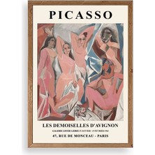 Sinems World Picasso Ahşap Çerçeveli Tablo