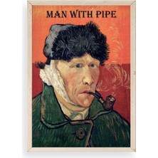 Sinems World Van Gogh Ahşap Çerçeveli Tablo