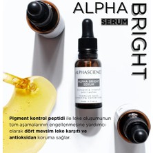 Alphascience Alpha Bright Serum - Leke Karşıtı, Ton Eşitleyici ve Aydınlatıcı Serum 30 ml