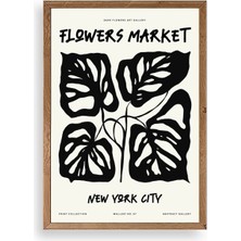 Sinems World Yaprak Ahşap Çerçeveli Tablo