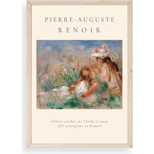 Sinems World Pierre-Aguste Renoir Ahşap Çerçeveli Tablo