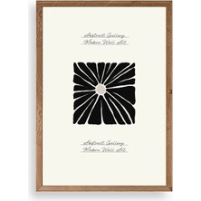 Sinems World Çiçek Ahşap Çerçeveli Tablo