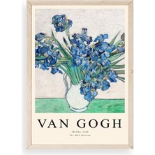 Sinems World Van Gogh Ahşap Çerçeveli Tablo