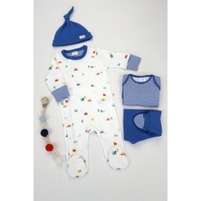Sezgibaby Kale 4'lü Erkek Bebek Tulum Çoklu Set