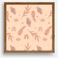 Sinems World Tüy Ahşap Çerçeveli Tablo