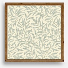 Sinems World Yaprak Ahşap Çerçeveli Tablo