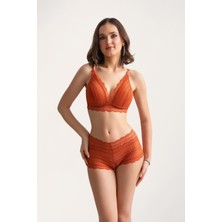 Lingra Kiremit Bralet Sütyen Boxer Takım