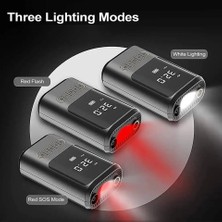 KA-760 Kablosuz Oto Araç Mini 4000MAH 150 Psı Işıklı Oto Hava Kompresörü - Lisinya