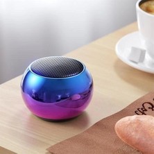 Portatif Taşınabilir Bass Ses Topu Bombası Mini Kablosuz Wireless Bluetooth Hoparlör Speaker ( Lisinya )