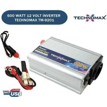 Teknomax 600W Inverter Dönüştürücü ( Lisinya )
