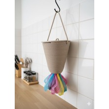 Ms Milasewing Ev Yapımı Şık ve Fonksiyonel Poşetlik: Mutfakta Düzeni Sağlayın!