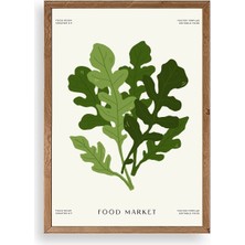 Sinems World Yaprak Ahşap Çerçeveli Tablo