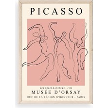 Sinems World Picasso Ahşap Çerçeveli Tablo