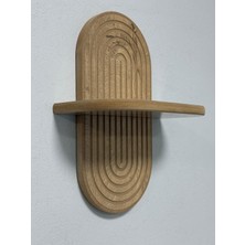 Akçehome Bohem Dekoratif Duvar Rafı 40 cm x 30 cm