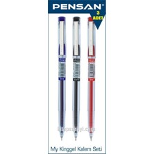 Pensan My King 0.5 mm Jel Kalem Seti 3 Adet