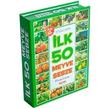 1420 Dıytoy, Flash Cards - Ilk 50 Meyve - Sebze / +12 Ay