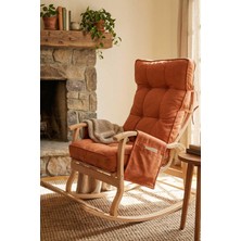 Reyo Santorini Kapitoneli Sallanan Sandalye Dinlenme ve Tv Koltuğu