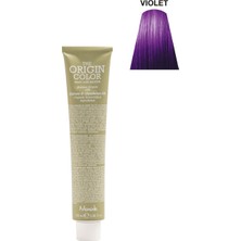 Nook Origin Color Profesyonel Vegan Saç Boyası 100ml - Sarılaşma Karşıtı Mor Ton Ayarlayıcı(MODULATOR-VIOLET)