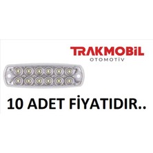  çakar lamba 12 ledli (10 adet) beyaz