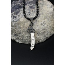 Prestige Hz. Ali Zülfikar Kılıcı Kolye Paslanmaz Çelik Zincir 2mm 902492