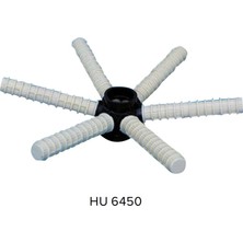 Hu 6450 Ahtapot Difüzör 2'' 6 Kollu Üstten Montaj (Tanklar için Difüzör)
