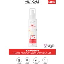 Mila Care Sun Defense Yüksek Korumalı Güneş Kremi 50+ Spf 100ml