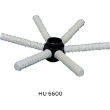 Hu 6600 Ahtapot Difüzör 2'' 6 Kollu Üstten Montaj (Tanklar için Difüzör)