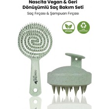 Nascita Vegan ve Geri Dönüşümlü Saç Bakım Seti Yeşil