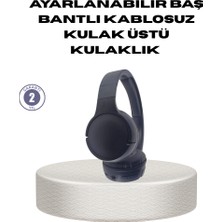 Zero Land Xmpdby Bluetooth 5.0 Siyah Kablosuz Kulaklık 18 Saat Batarya Katlanabilir Tasarım