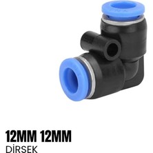 Shuivan Shuıvan Pnömatik Rekor 12MM Dirsek Ek Dönüş - Şipşak