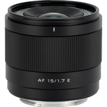 Viltrox Af 15MM F1.7 Fe Sony E Mount Aps-C Lens
