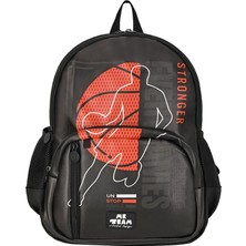 Me Çanta Me Team Dört Bölmeli Erkek Çocuk Okul Sırt Çantası - Basketbol Baskılı - ME25177