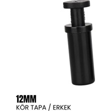 Shuivan Shuıvan Pnömatik Rekor 12MM Kör Tapa Erkek Körleme - Şipşak