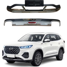 Auto GP Chery tiggo 8 promax ön ve arka tampon koruma difüzör plastik 2024+
