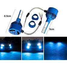 Auto GP H1 led xenon far aydınlatma seti şimşek etkili deli mavi glv 30.000K