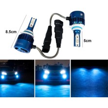 Auto GP 9006 led xenon far aydınlatma seti şimşek etkili deli mavi glv 30.000K