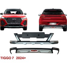 Auto GP Chery tiggo 7 promax ön ve arka tampon koruma difüzör plastik 2024+