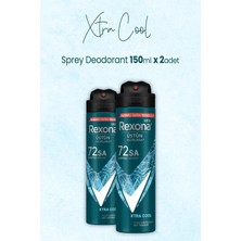 Rexona Men Xtra Cool Sprey 150ML 2 Adet