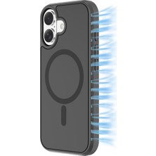 Cellularline IPHONE 17 Icy Isınmayı Azaltma Teknolojili  Magsafe Kılıf Siyah