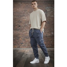 Black Steel Kargo Cepli Fermuarlı Eşofman