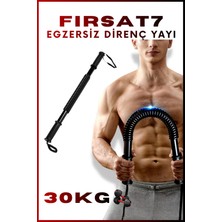Fırsat7 Göğüs Yayı El Bilek Omuz Kol Kas Geliştirici Yay Ultra Lüks Tutamaçlı 30 kg Omuz Kol Kas Yay
