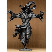 Linova Geometrik Korkuluk Heykel Biblo Dekoratif Obje