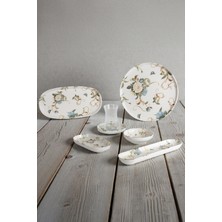 iselahome Luna 29 Parça Porselen Kahvaltı Takımı 6 Kişilik