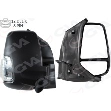 GVA Mtxdpn Dis Dikiz Aynasi Otomatik Katlanan Elektirikli Beyaz Sinyalli Rezistanslii Ayna Sağ Ford Transit 2019 Pikap Cift Kabin