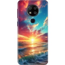 Grabono Reeder P13 Blue Max 2020 Kılıf Desenli Kapak Silikon Cover Okyanus